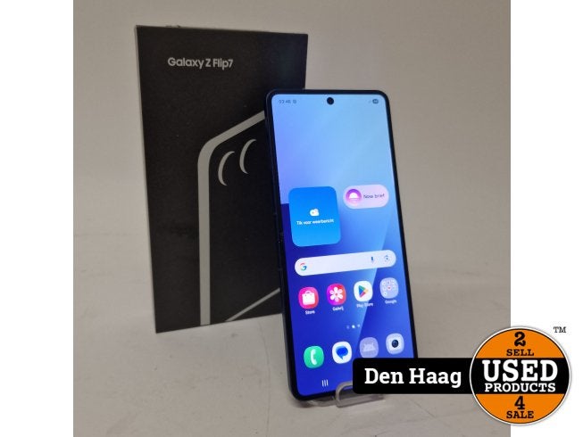 Samsung Galaxy Flip 7 512GB Blauw | Nieuwstaat, Samsung, Zo goed als nieuw, Support@Samsung.com, 129, Samsung-ro, Yeongtong-gu
Suwon-si, Gyeonggi-do 16677
South Korea