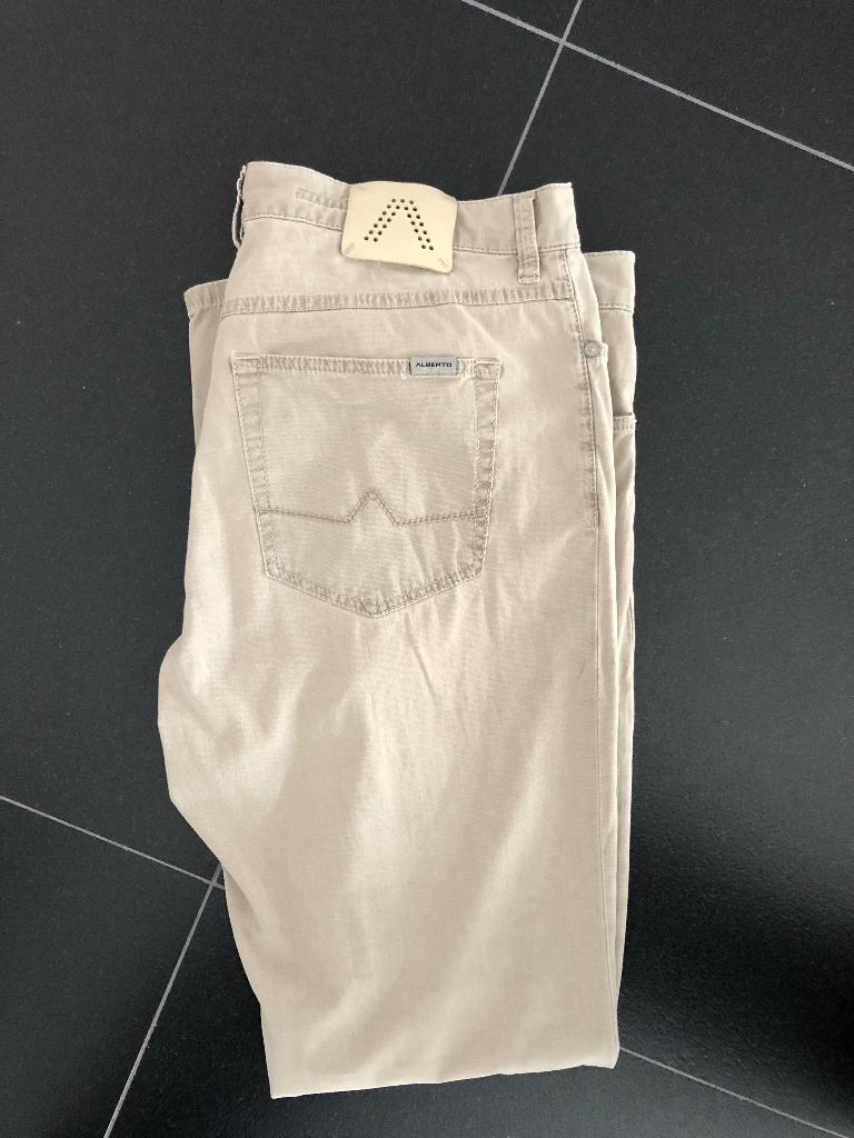 ALBERTO HERENJEANS 40/34, Overige kleuren, Verzenden, Zo goed als nieuw, W40 - W42 (confectie 56/58)