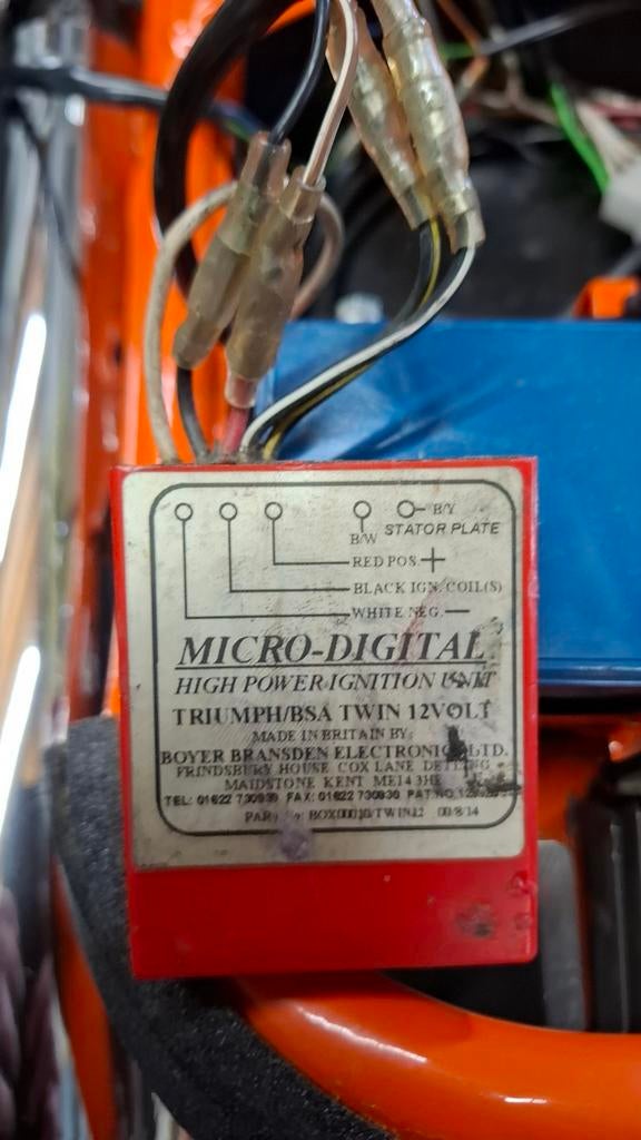 TE KOOP GEVRAAGD, BOYER BRANSDEN ELECTRONIC  ONTSTEKING, Motoren, Ophalen of Verzenden