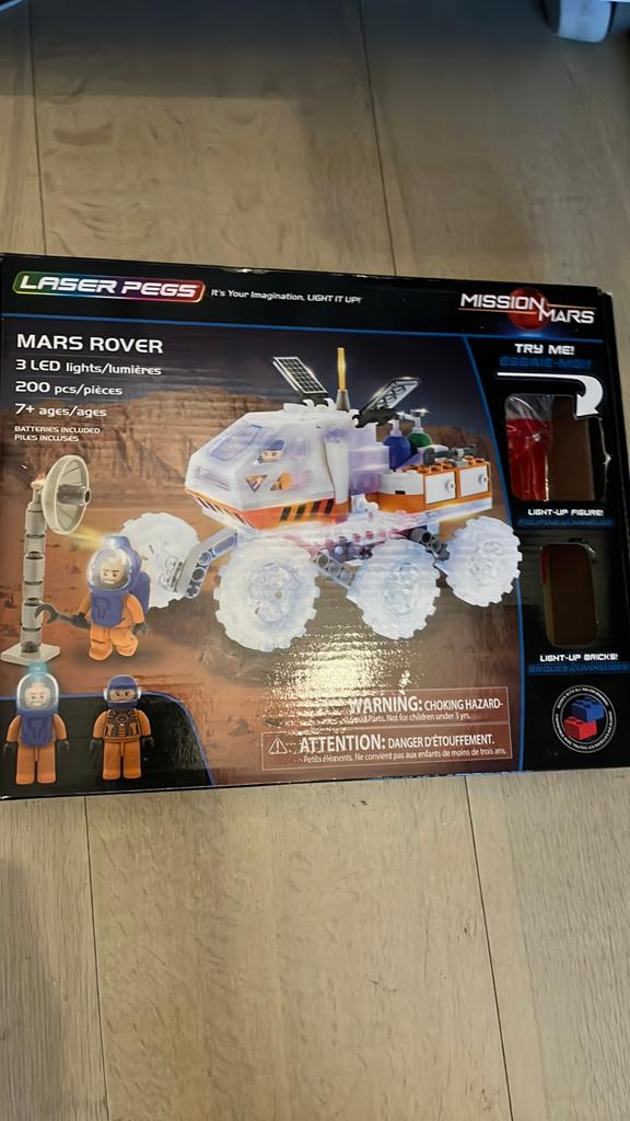 Laser pegs lego mission mars, Ophalen of Verzenden, Zo goed als nieuw