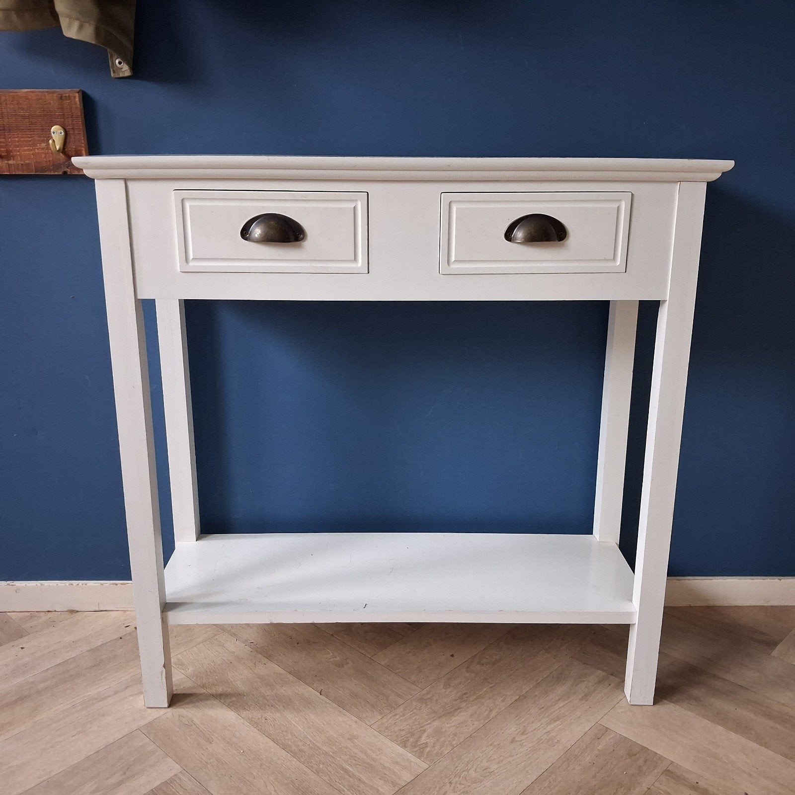 Sidetable met 2 lades, Ophalen, Overige materialen, Gebruikt, 100 tot 150 cm