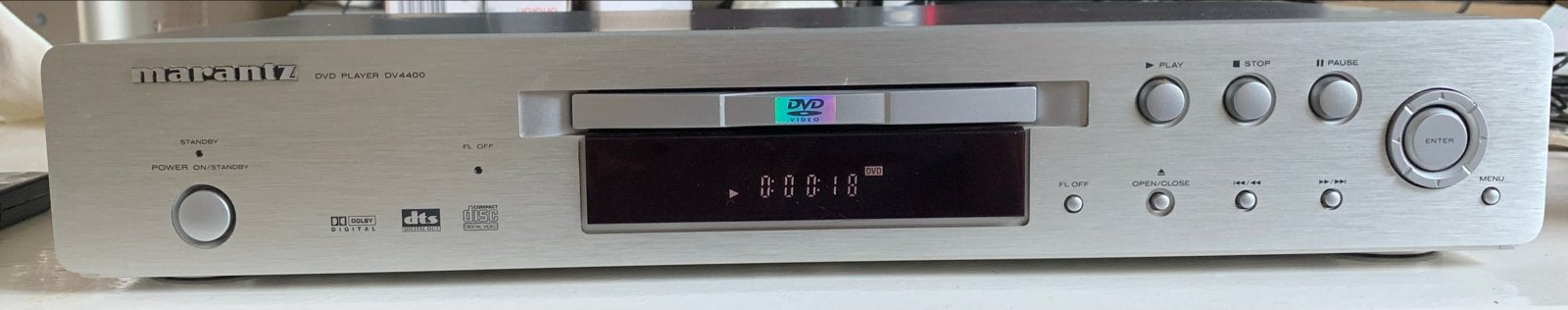 Marantz DV4400 DVD-speler (zonder afstandsbediening), Audio, Tv en Foto, Ophalen of Verzenden, Gebruikt, Dvd-speler, Overige merken