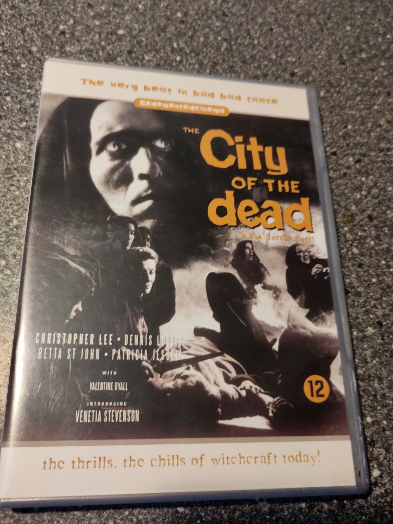 DVD THE CITY OF THE DEAD (1960), Vanaf 12 jaar, Ophalen of Verzenden, Gebruikt, Occult