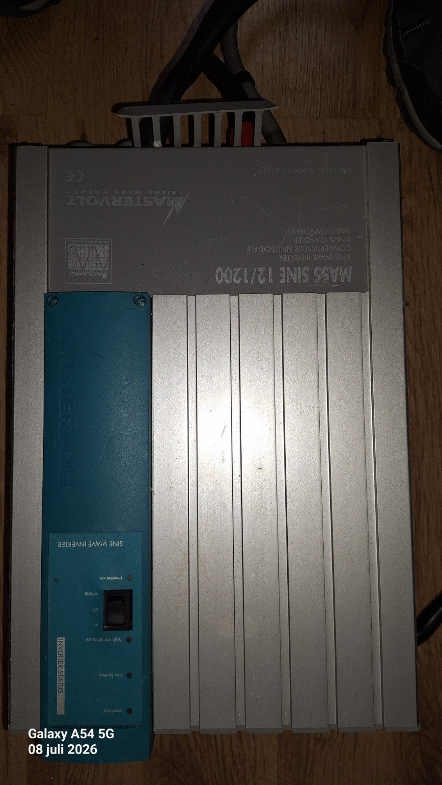 Mastervolt Mass Sine 12/1200 Omvormer 12V naar 240V, Ophalen of Verzenden
