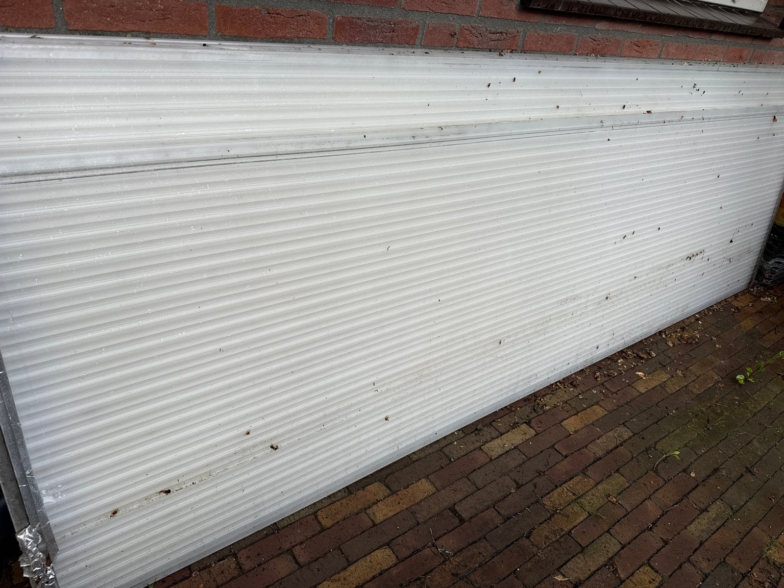 Overkapping platen 4x (300x100 cm) en 2x (300x85 cm), Ophalen of Verzenden, Gebruikt, Overige typen