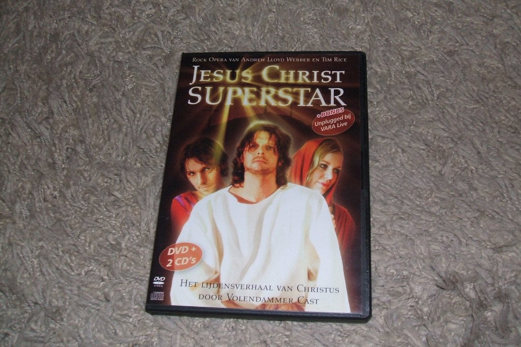 DVD + 2cd box Jesus Christ Superstar Volendam 2005, Alle leeftijden, Ophalen of Verzenden, Inclusief boekje, Muziekvideo's