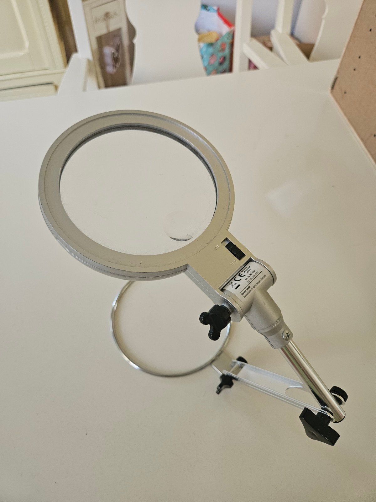 Bresser Loeplamp 120mm - Ideaal voor hobby en precisiewerk, Hobby en Vrije tijd, Vergrootglazen, Loepen en Loeplampen, Ophalen of Verzenden