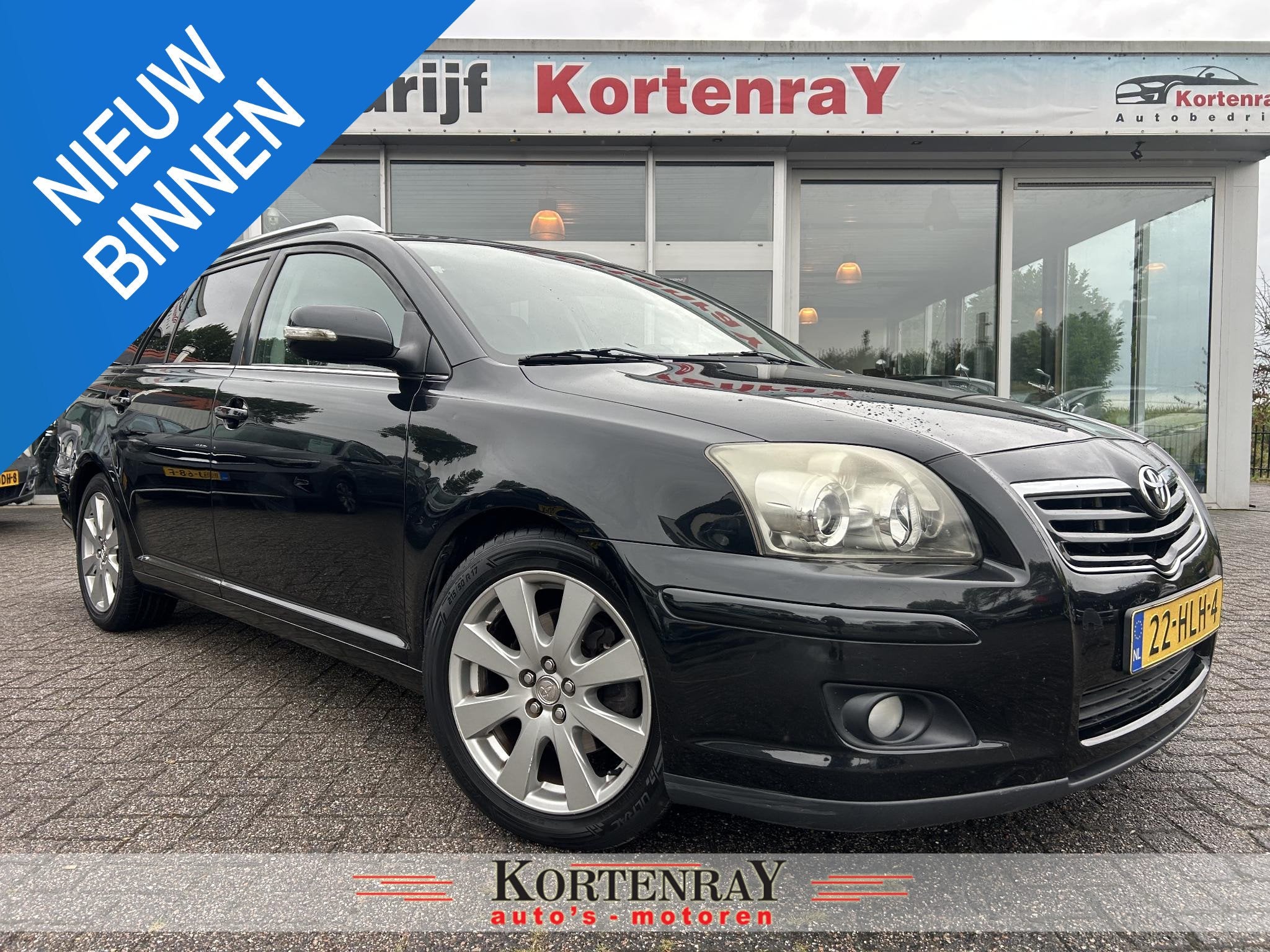 Toyota Avensis Wagon 2.0 VVTi Business Pro vol opties/airco/, Auto's, Toyota, 1998 cc, 1370 kg, 4 cilinders, Zwart