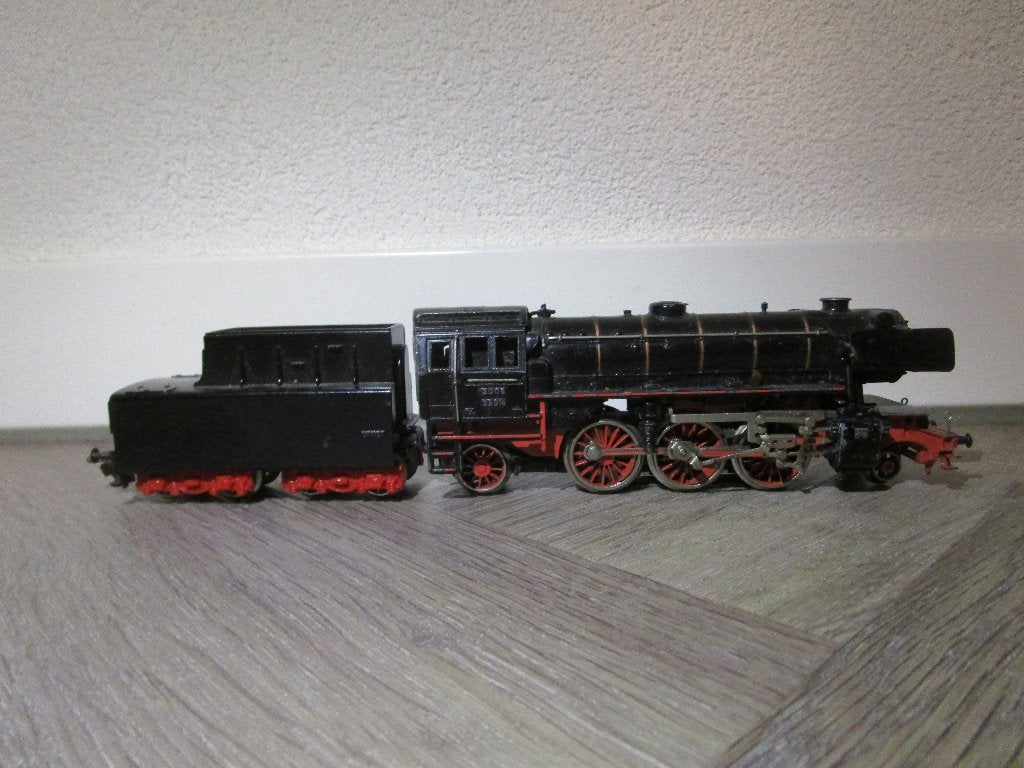 Marklin stoomlocomotief 3005 met tender., Wisselstroom, Gebruikt, Locomotief, Ophalen of Verzenden