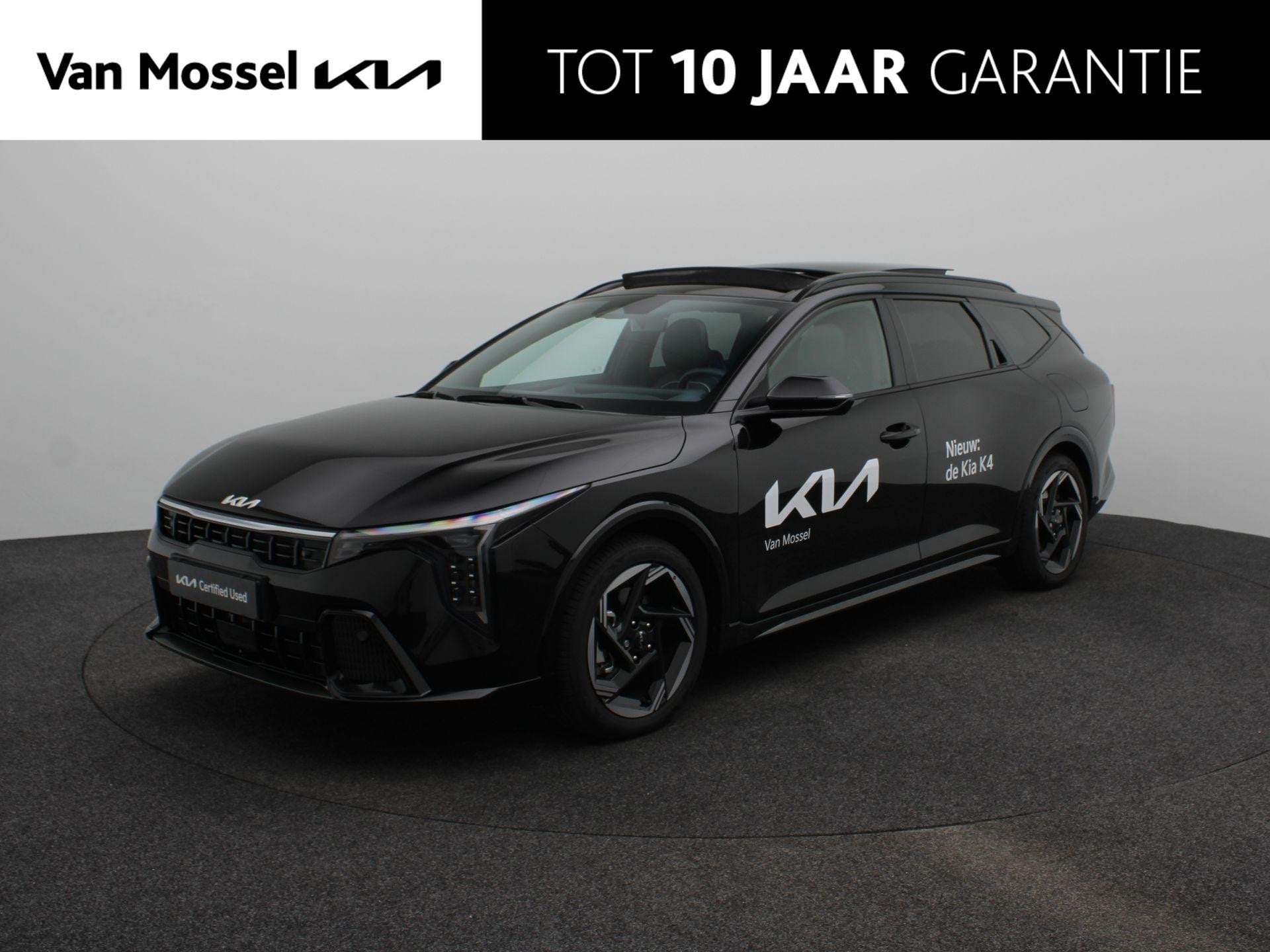 Kia K4 Sportswagon 1.0 T-GDi MHEV GT-Line Launch Edition DEM, Auto's, Verwarmde buitenspiegels, K4, Zwart, Origineel Nederlands