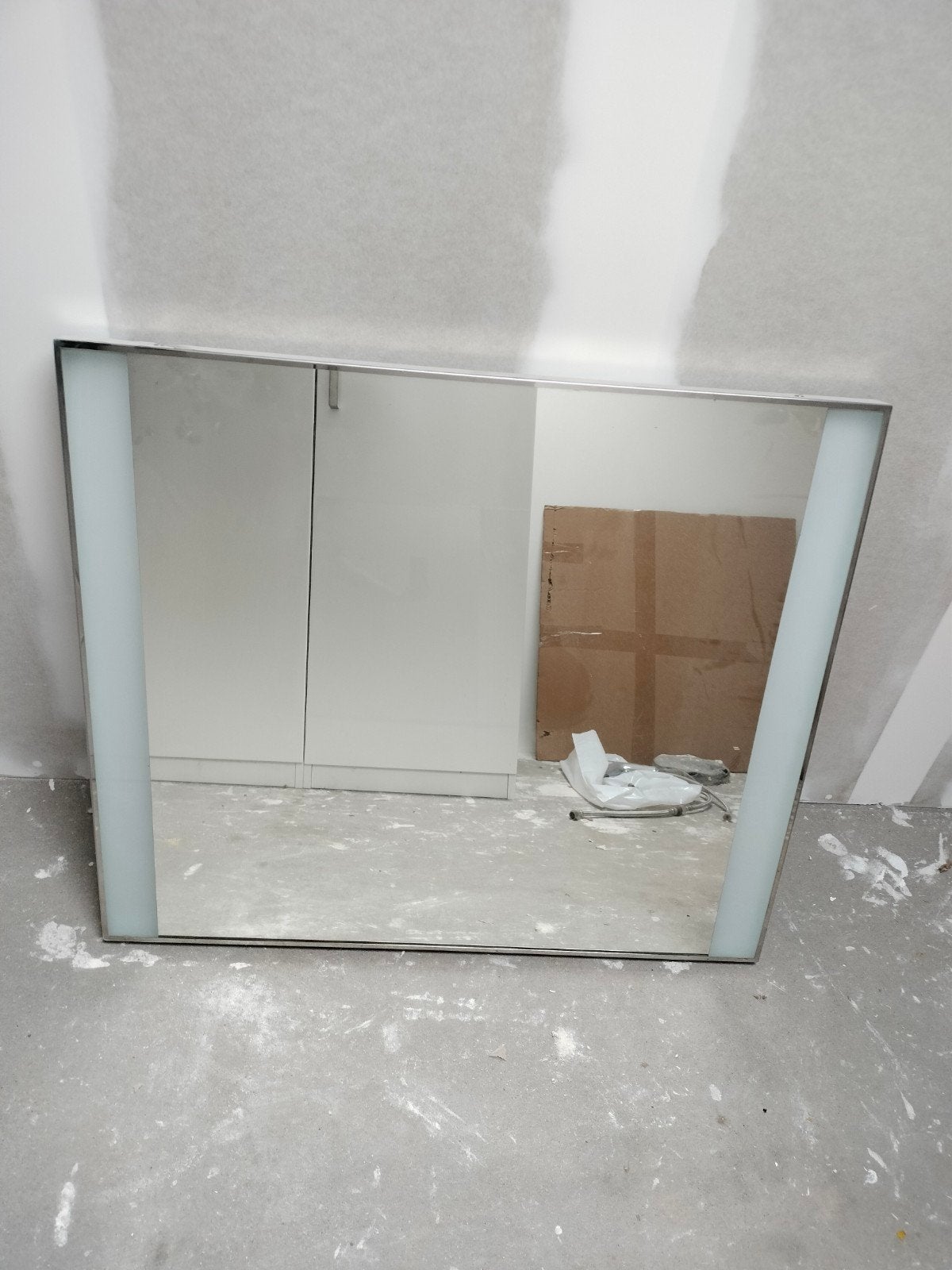 Spiegel met verlichting, Huis en Inrichting, Ophalen, Rechthoekig, Minder dan 100 cm