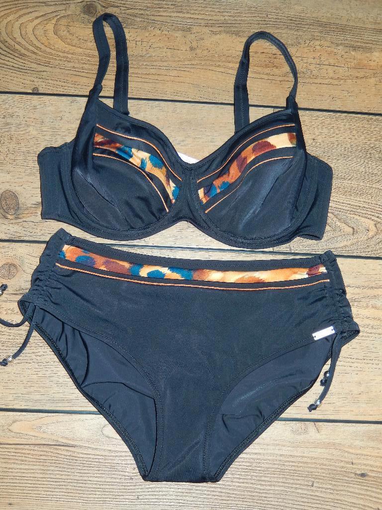 Nieuwe nette beugel bikini Charmline 40d 80d, Verzenden, Zwart, Nieuw, Bikini
