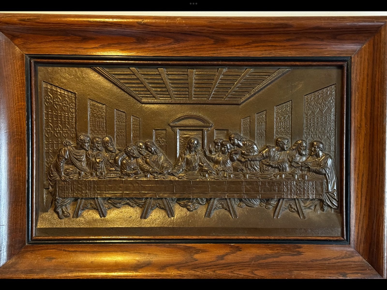 LAATSTE AVONDMAAL - Antiek, Antiek en Kunst, Kunst | Schilderijen | Klassiek, Ophalen of Verzenden