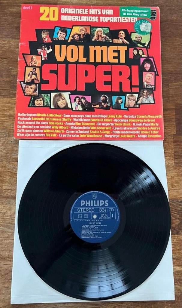 LP 20 Orginele Hits van Nederlandse Artiesten., Ophalen of Verzenden, Zo goed als nieuw, 12 inch