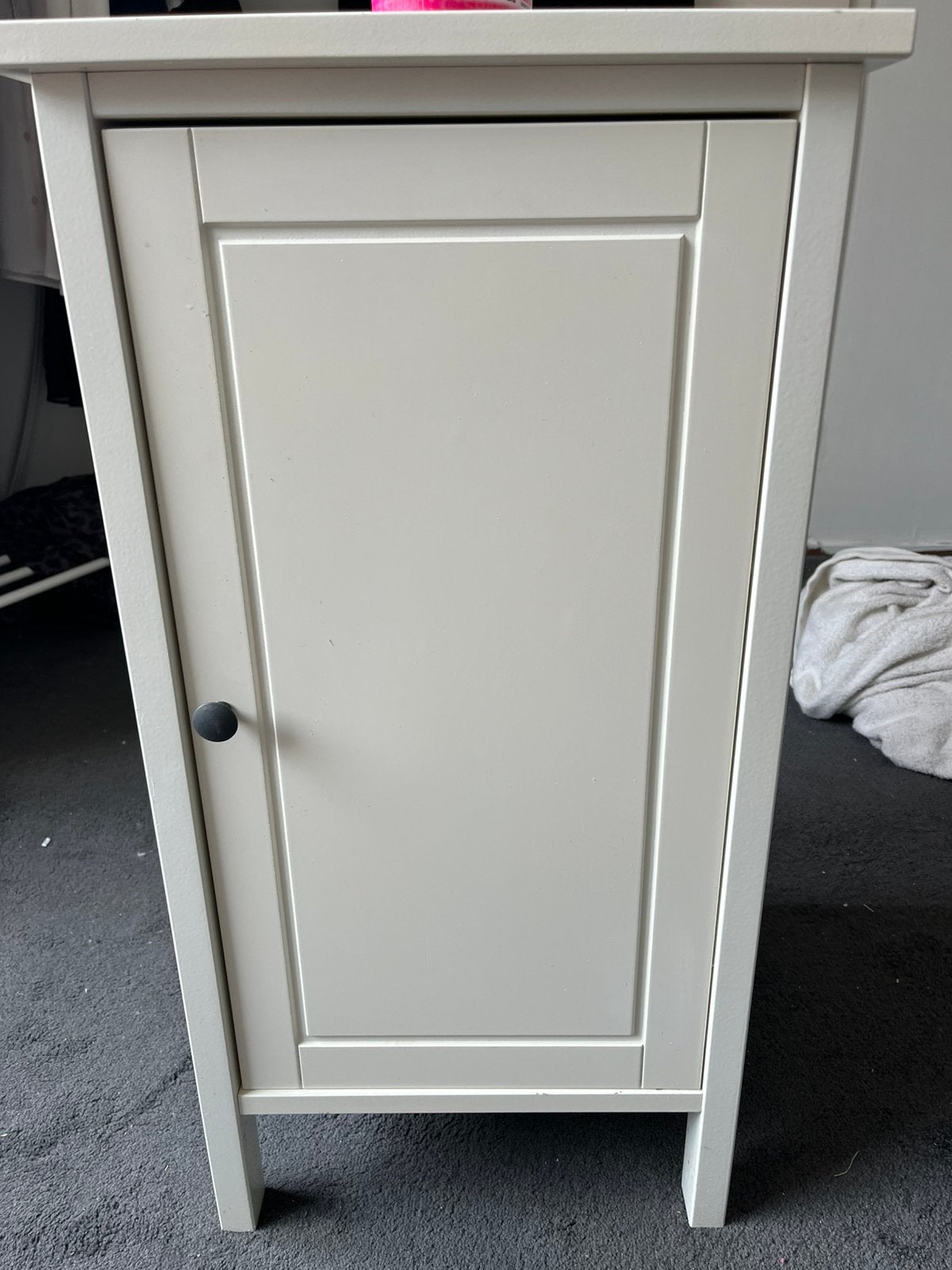 Ikea Hemnes nachtkastjes (2 stuks) wit, Huis en Inrichting, Slaapkamer | Nachtkastjes, Ophalen, Gebruikt, Minder dan 45 cm, 70 cm of meer