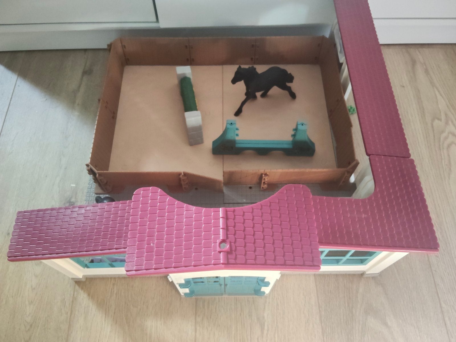 Schleich Horse Club Rijhal Peppertree met accessoires, Ophalen of Verzenden, Jongen of Meisje
