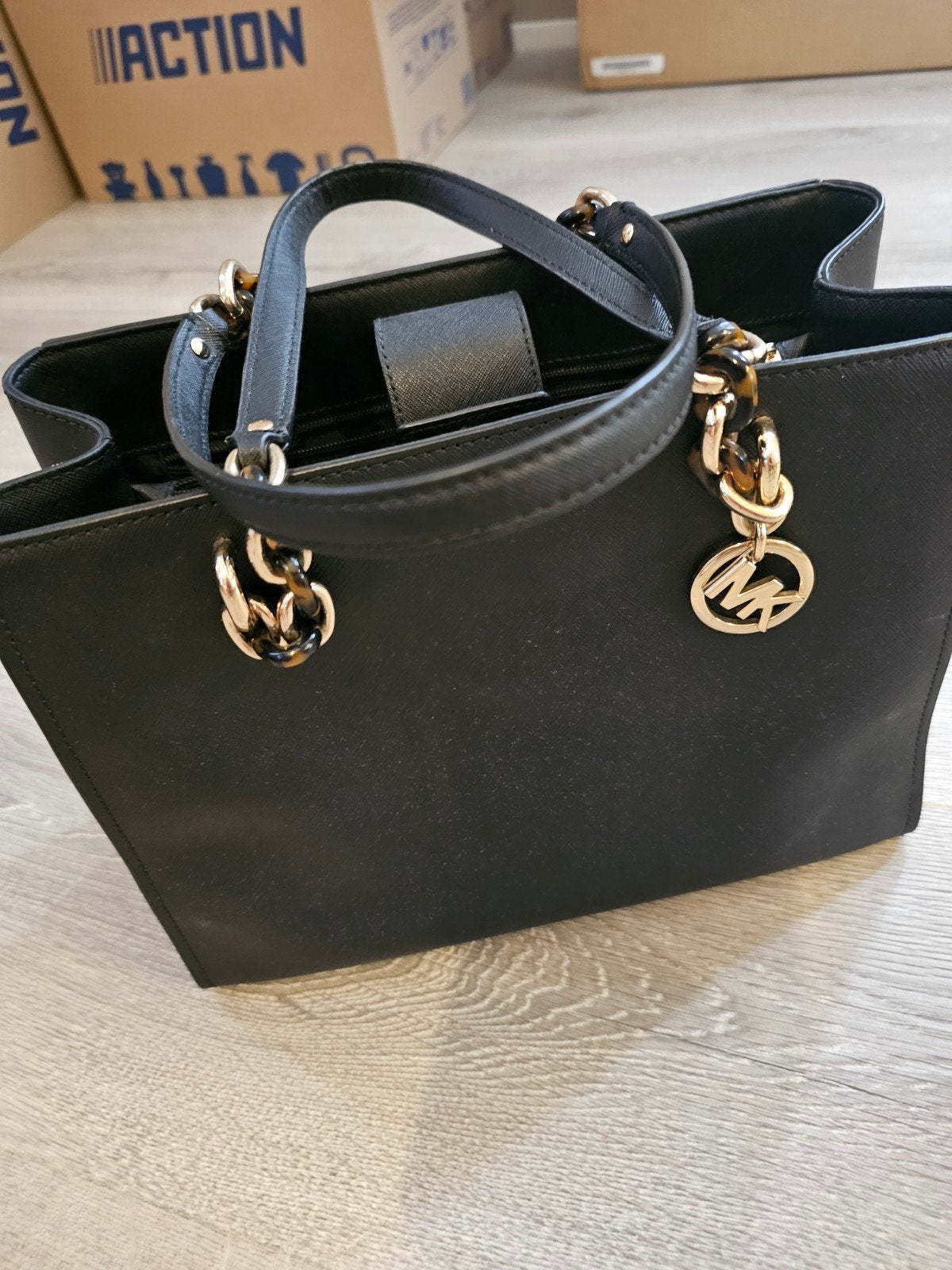 Michael kors tas, Ophalen, Zo goed als nieuw, Zwart, Handtas