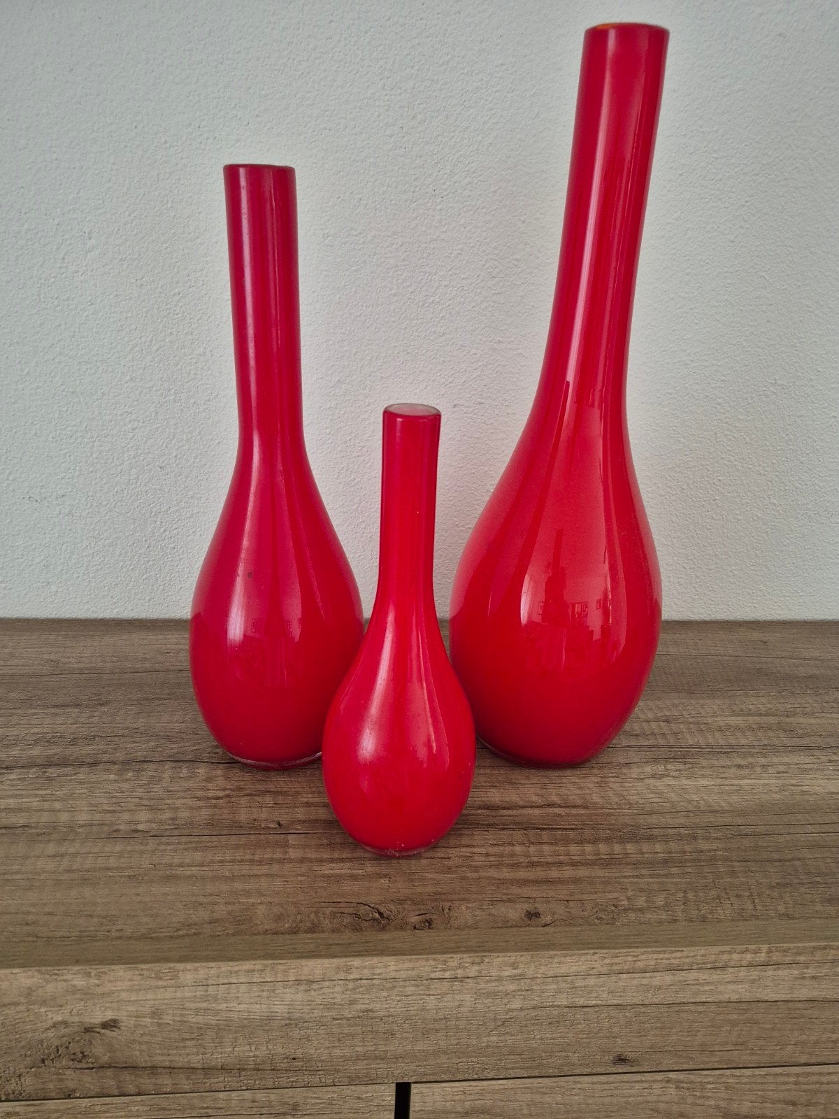 Vazen, 5 partijen. Apart of samen te koop., Huis en Inrichting, Ophalen, Overige kleuren, Glas