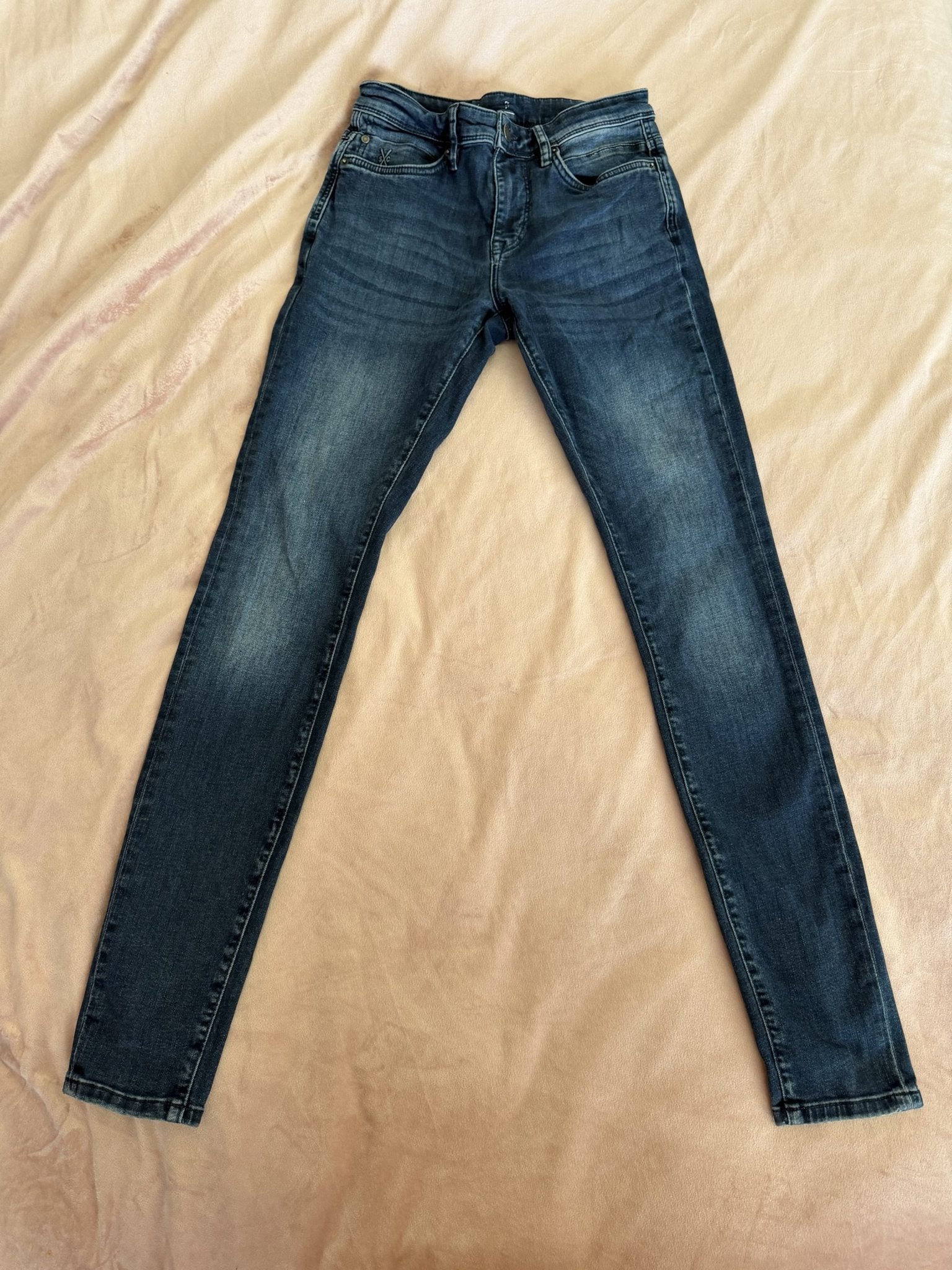 Silvercreek Blauwe Slim Fit Denim Jeans W29 L34, Kleding | Heren, Ophalen of Verzenden, Zo goed als nieuw, Blauw, Silvercreek