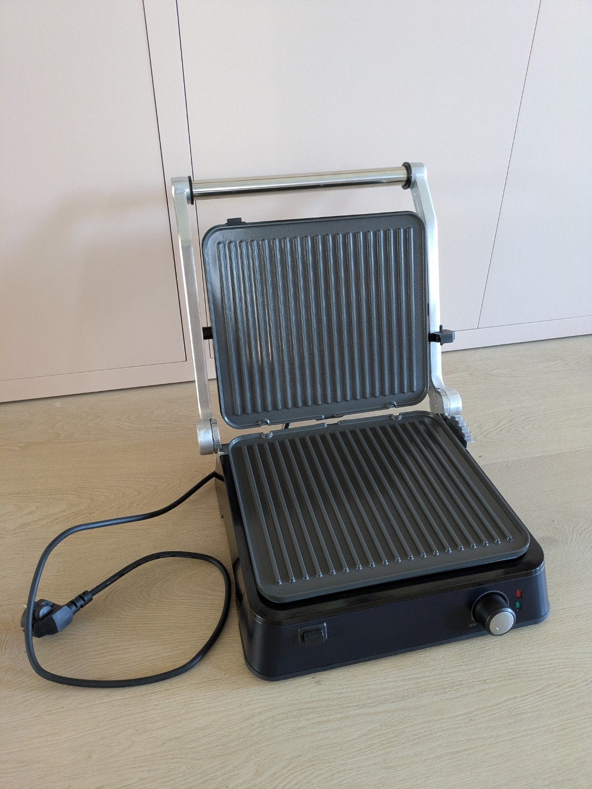 BK Connect Contactgrill ZGAN, Ophalen of Verzenden, Uitneembare platen, Zo goed als nieuw
