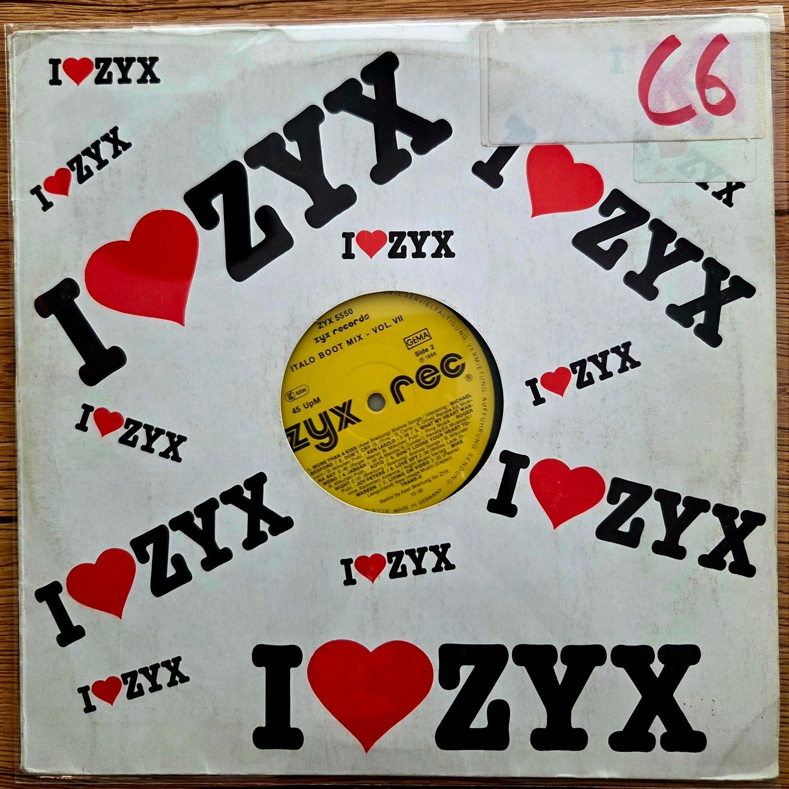 Italo Boot Mix VII, 12" Maxi Single, Cd's en Dvd's, Ophalen of Verzenden, 12 inch