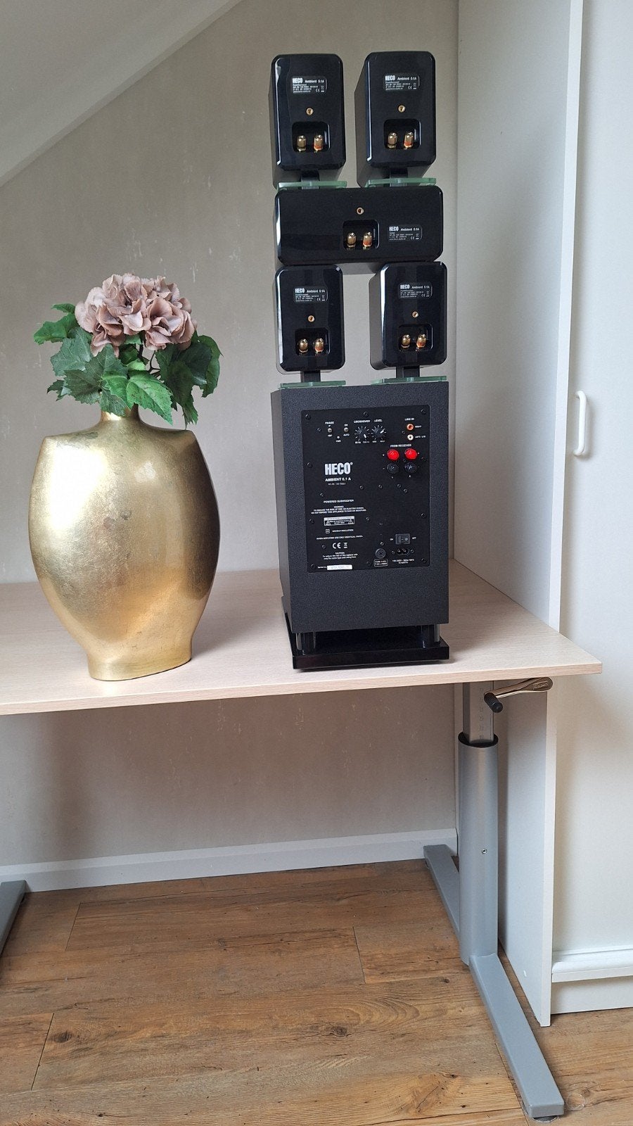 Heco Ambient 5.1     (50 euro koopje), Ophalen of Verzenden, Zo goed als nieuw, Overige merken