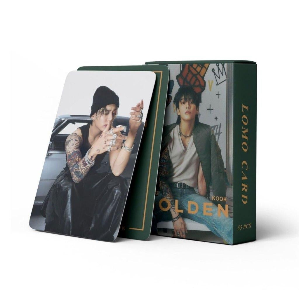 BTS Jung Kook lomo cards (55 pcs), Ophalen of Verzenden, Nieuw, Foto of Kaart