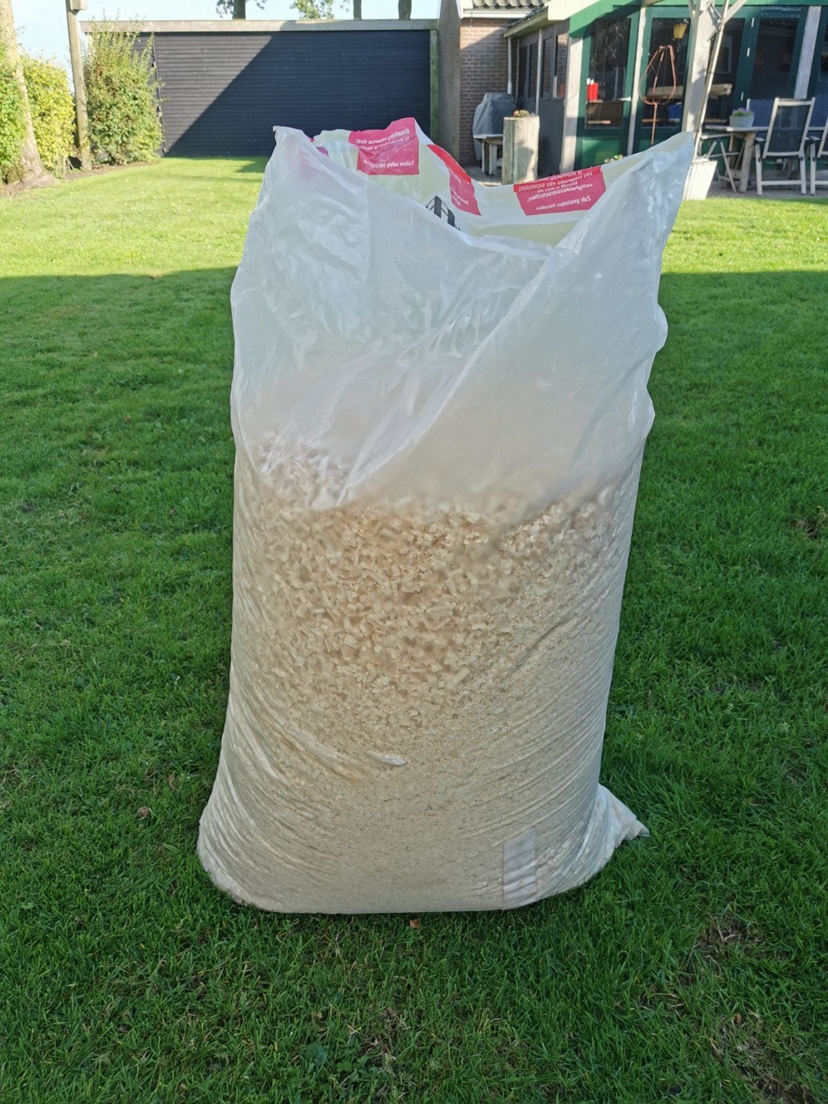 Zakken houtmot/houtvezel/zaagsel - Zak circa 100 liter, Ophalen, Nieuw, Verzorging
