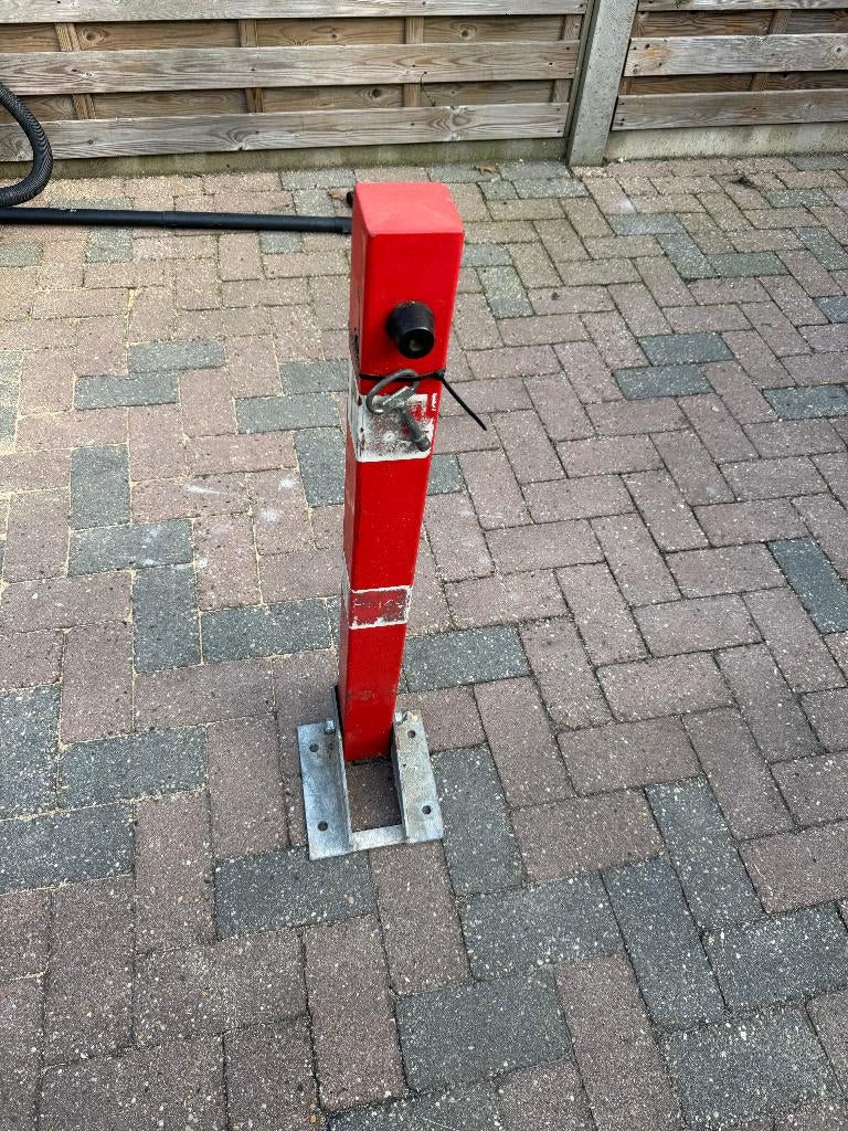 Rampaal met sleutel in zeer goede staat, Doe-het-zelf en Verbouw, Metalen, Ophalen of Verzenden, Zo goed als nieuw, IJzer