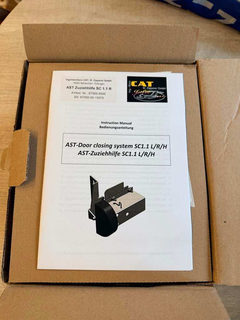 AST SoftClose systeem voor Ducato, Boxer, Jumper 2006-heden, Ophalen of Verzenden, Nieuw