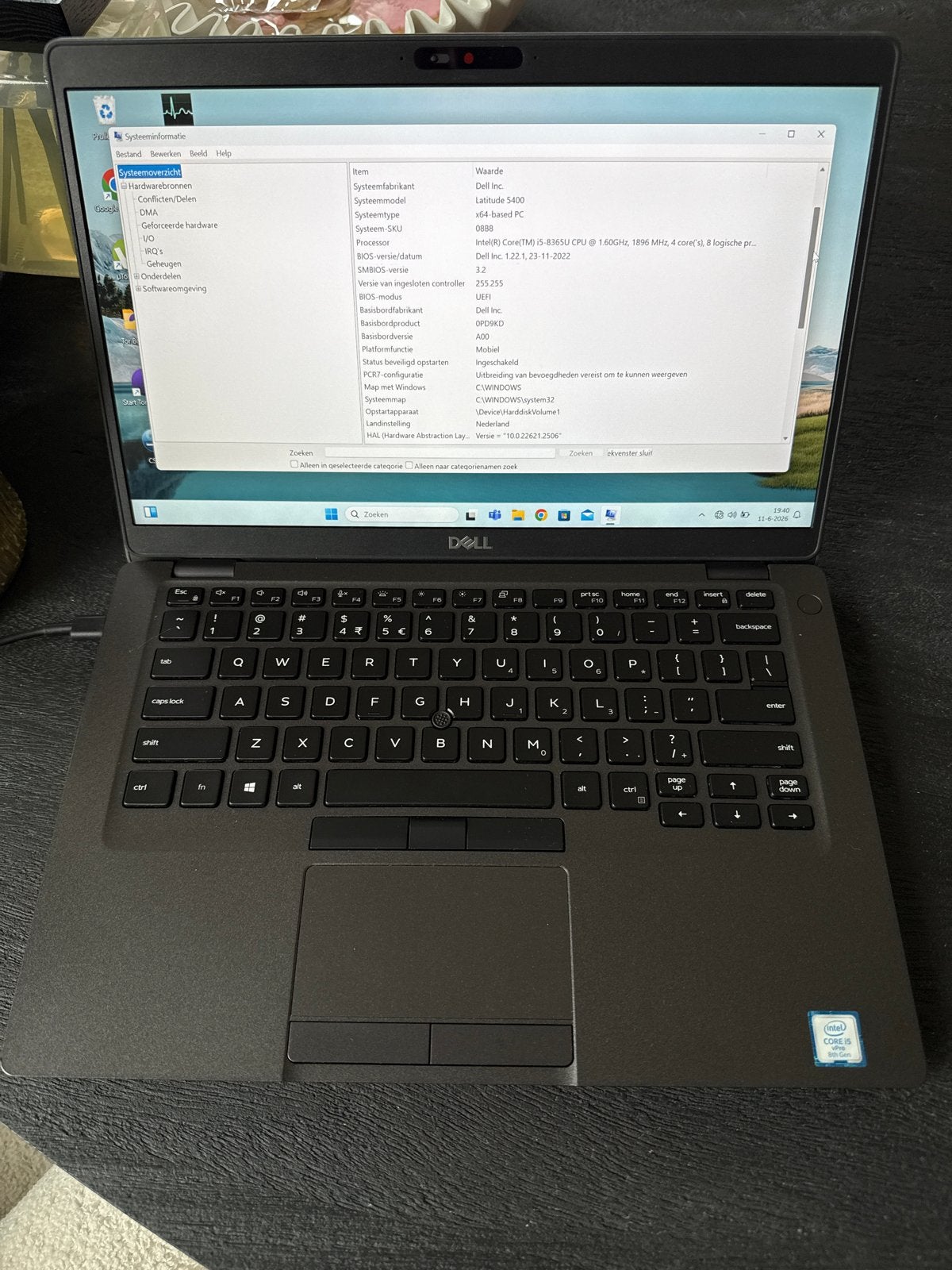 Zeer nette Dell Latitude 5400 - i5 8th Gen, 16GB RAM, 256GB, Computers en Software, Windows Laptops, 2 tot 3 Ghz, 14 inch, Ophalen of Verzenden