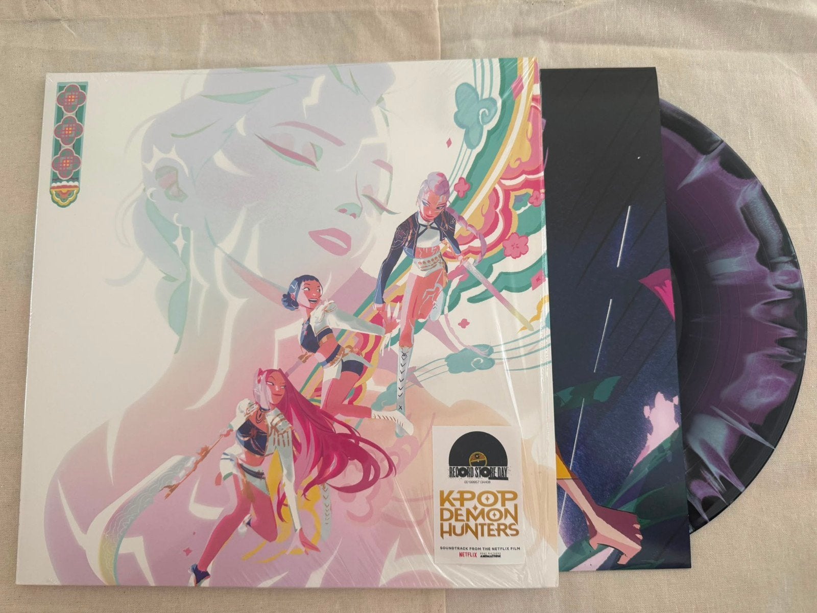 K-Pop Demon Hunters Huntrix Soundtrack LP - RSD Limited, LP, Ophalen of Verzenden, 12 inch, Nieuw in verpakking