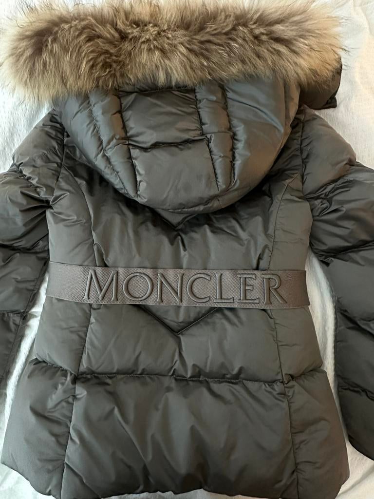 Moncler jas, Ophalen, Zo goed als nieuw, Maat 36 (S), Zwart