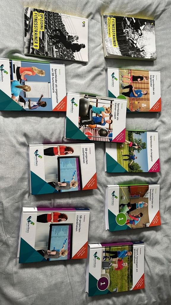 Studieboeken Sport en Bewegen Opleiding, Boeken, Ophalen of Verzenden