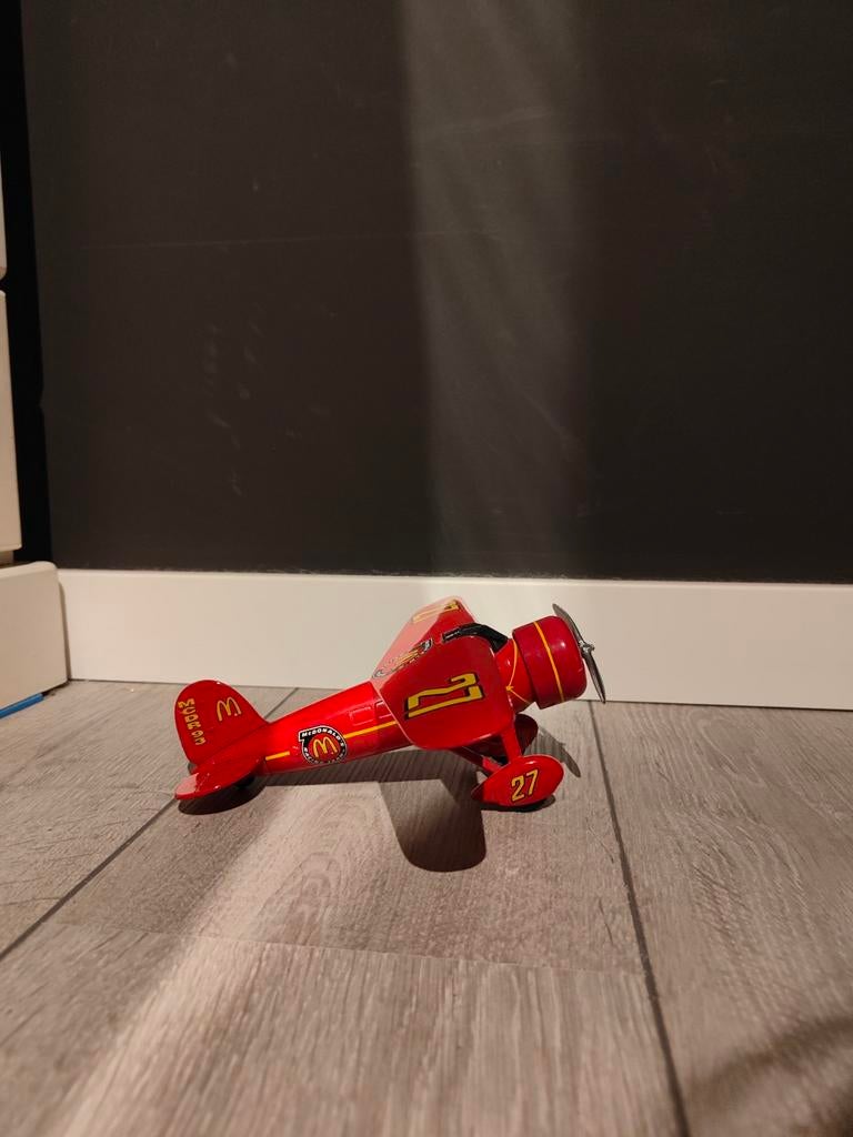 Vintage McDonald’s Racing Team vliegtuig – 1998, Verzamelen, Luchtvaart en Vliegtuigspotten, Zo goed als nieuw, Schaalmodel, Ophalen of Verzenden
