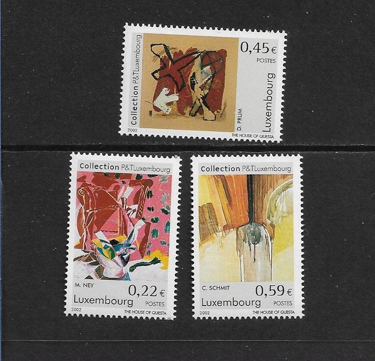Postzegels   Luxemburg1559/1561  PF, Ophalen of Verzenden, Luxemburg, Postfris