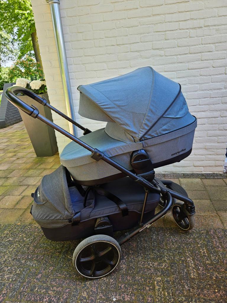 Tweeling kinderwagen, Ophalen, Kinderwagen of Buggy