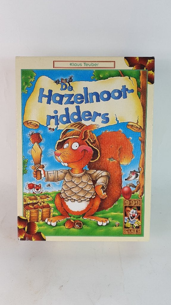 De Hazelnootridders, Klaus Teuber, 999 Games 1997.  8C5, Hobby en Vrije tijd, Tweedehands verkoop, Tweedehands verkoop, Gebruikt