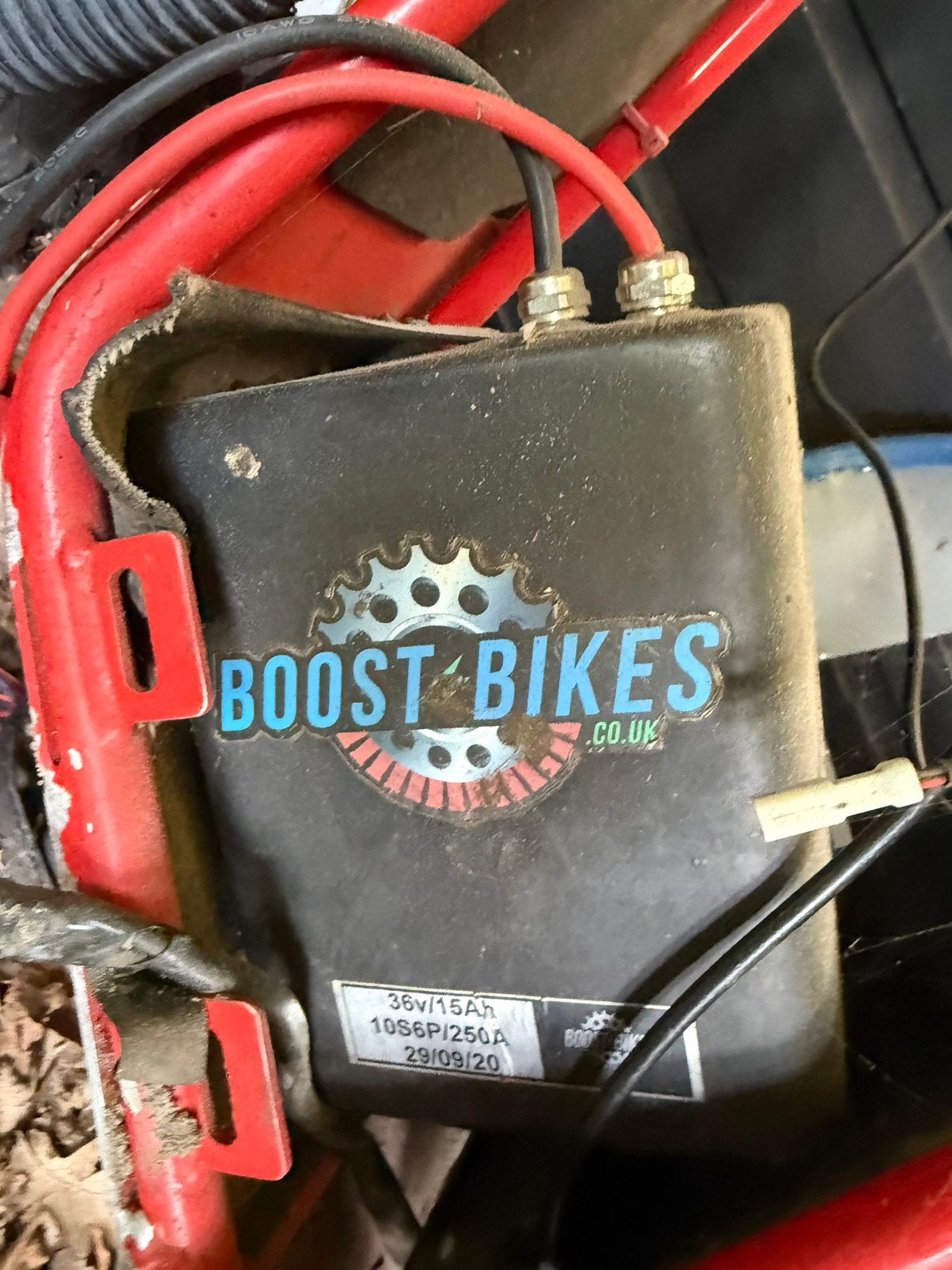 Boost Bikes accu voor Oset, Ophalen, Gebruikt
