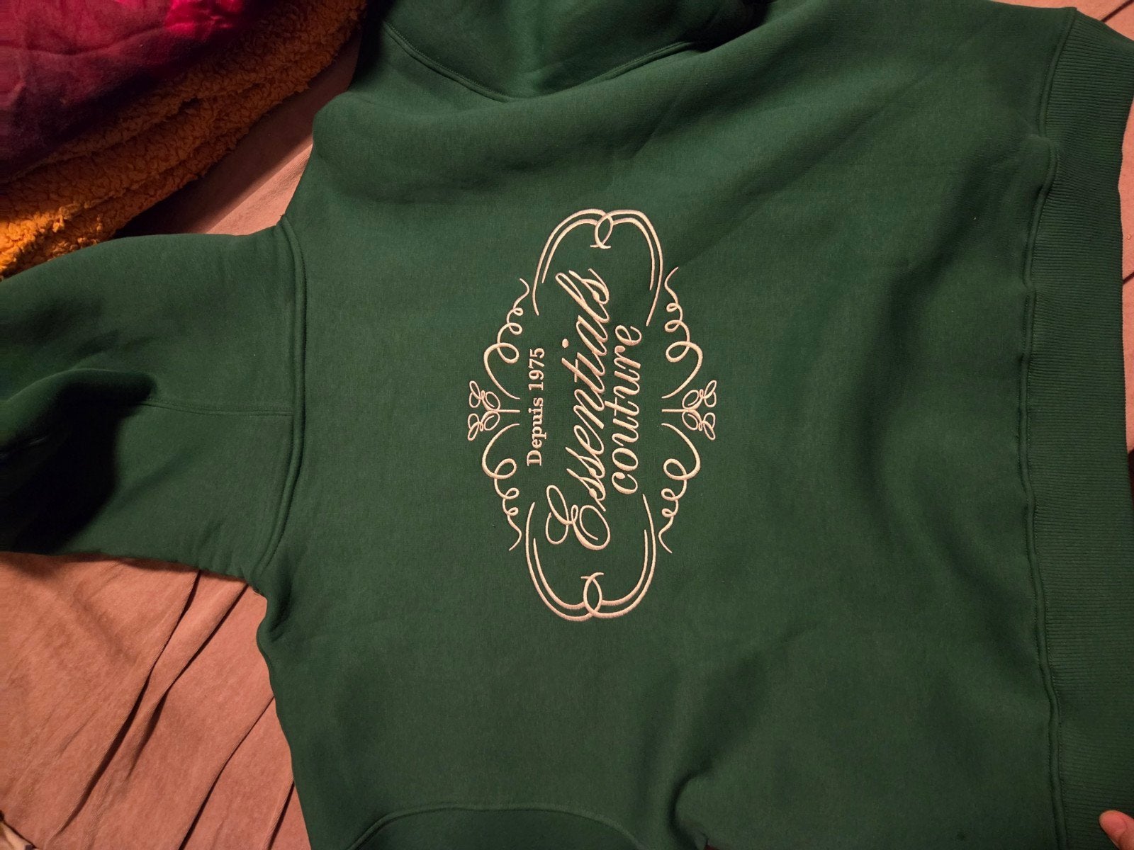 Essentials Couture Hoodie Groen - Nieuw met kaartjes, Ophalen of Verzenden, Nieuw, Essentials Couture
