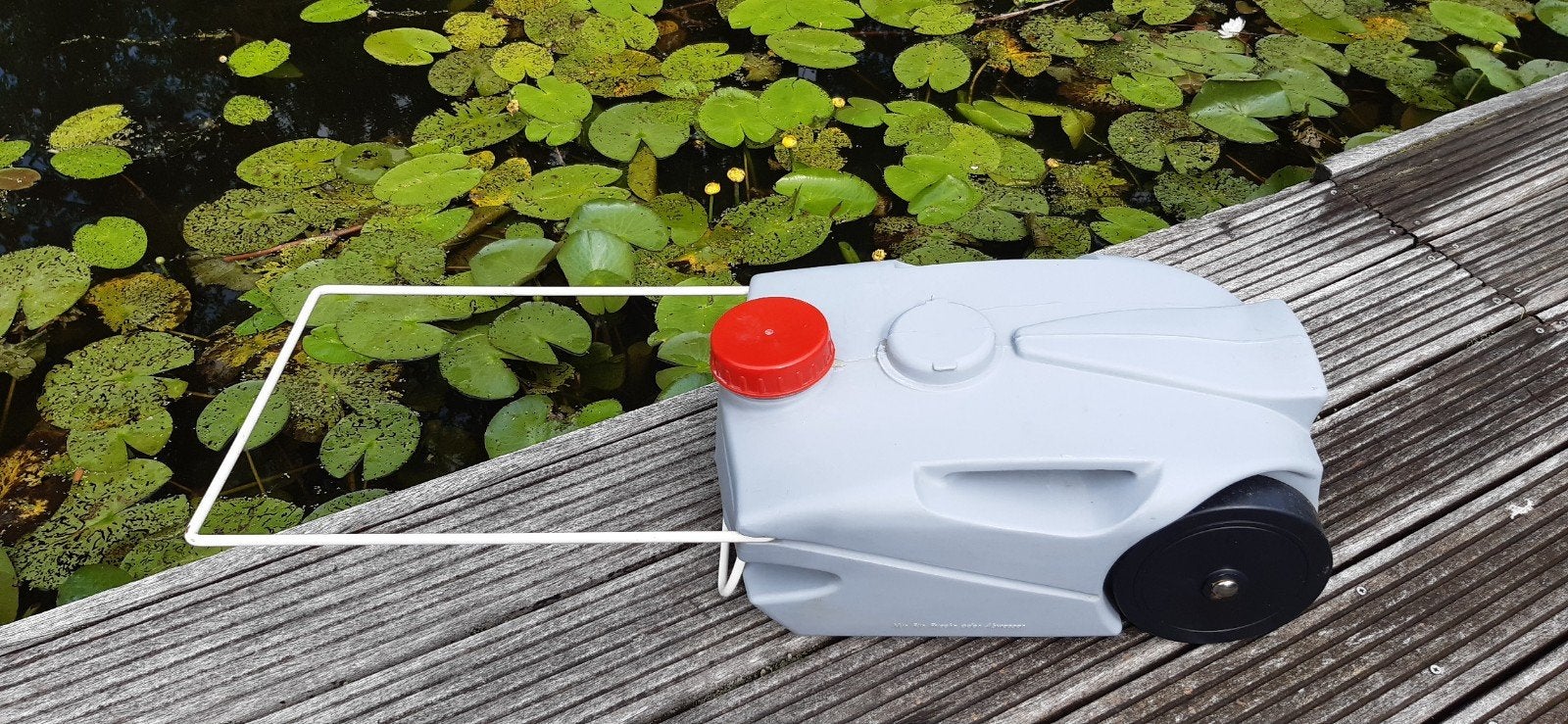 Water / rol tank verrijdbaar, Ophalen