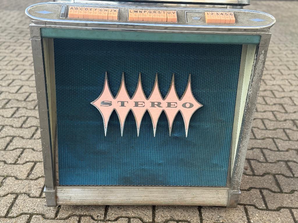 JUKEBOX: ROCKOLA REGIS 120 select model 1488, Ophalen, 1950 tot 1960, USA, Rock Ola