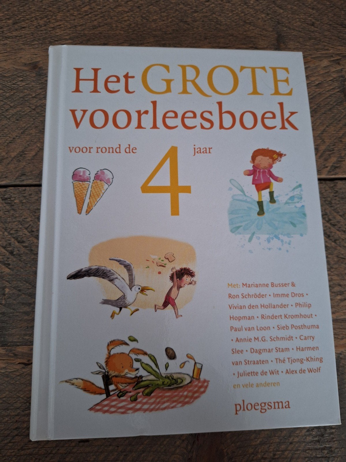Het Grote Voorleesboek voor rond de 4 jaar - Ploegsma, Fictie algemeen, Jongen of Meisje, Ophalen of Verzenden, Zo goed als nieuw