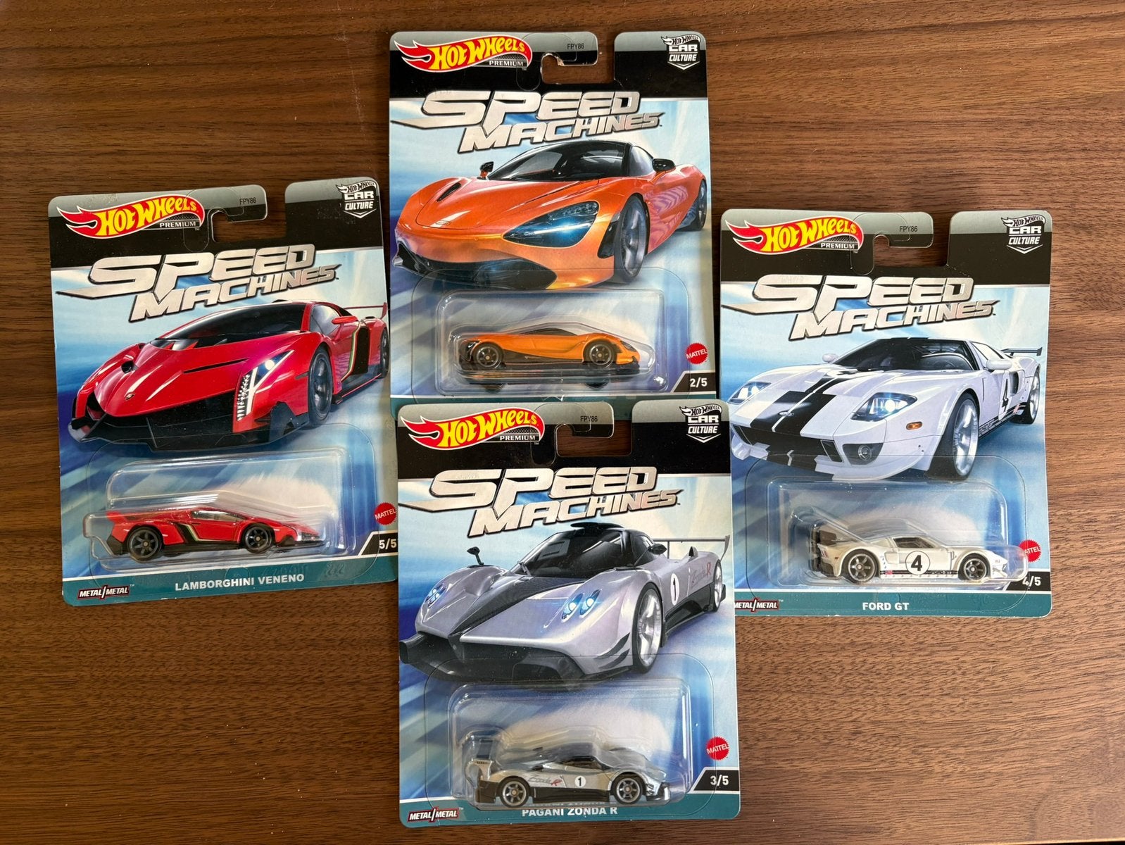 Hot Wheels Premium Speed Machines, Auto, Groter dan 1:32, Zo goed als nieuw, Ophalen