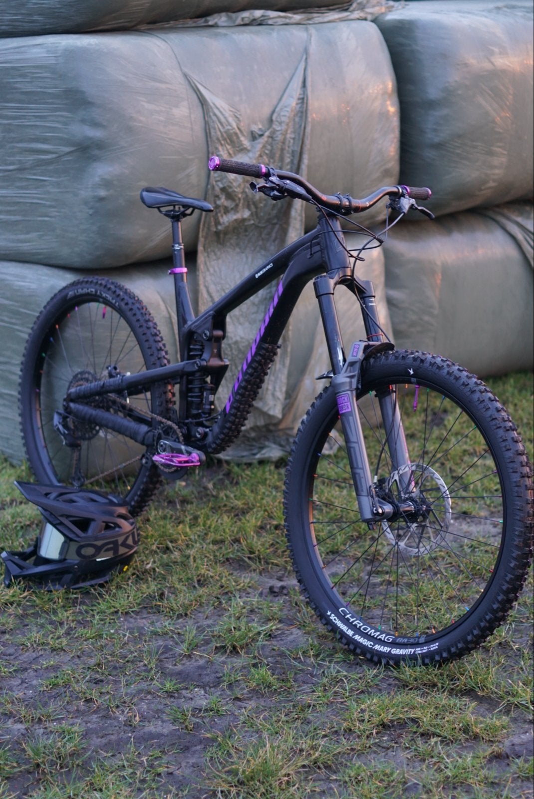 Mtb veering RockShox Zeb 29 ALLEEN DE FORK MET KRAS!!, Overige merken, Gebruikt, Ophalen of Verzenden, Schijfrem