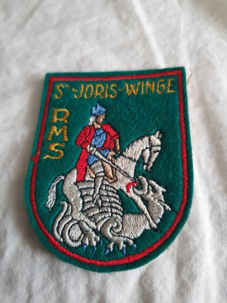Vintage St. Joris-Winge RMS patch / embleem, Ophalen of Verzenden, Gebruikt, Overige typen
