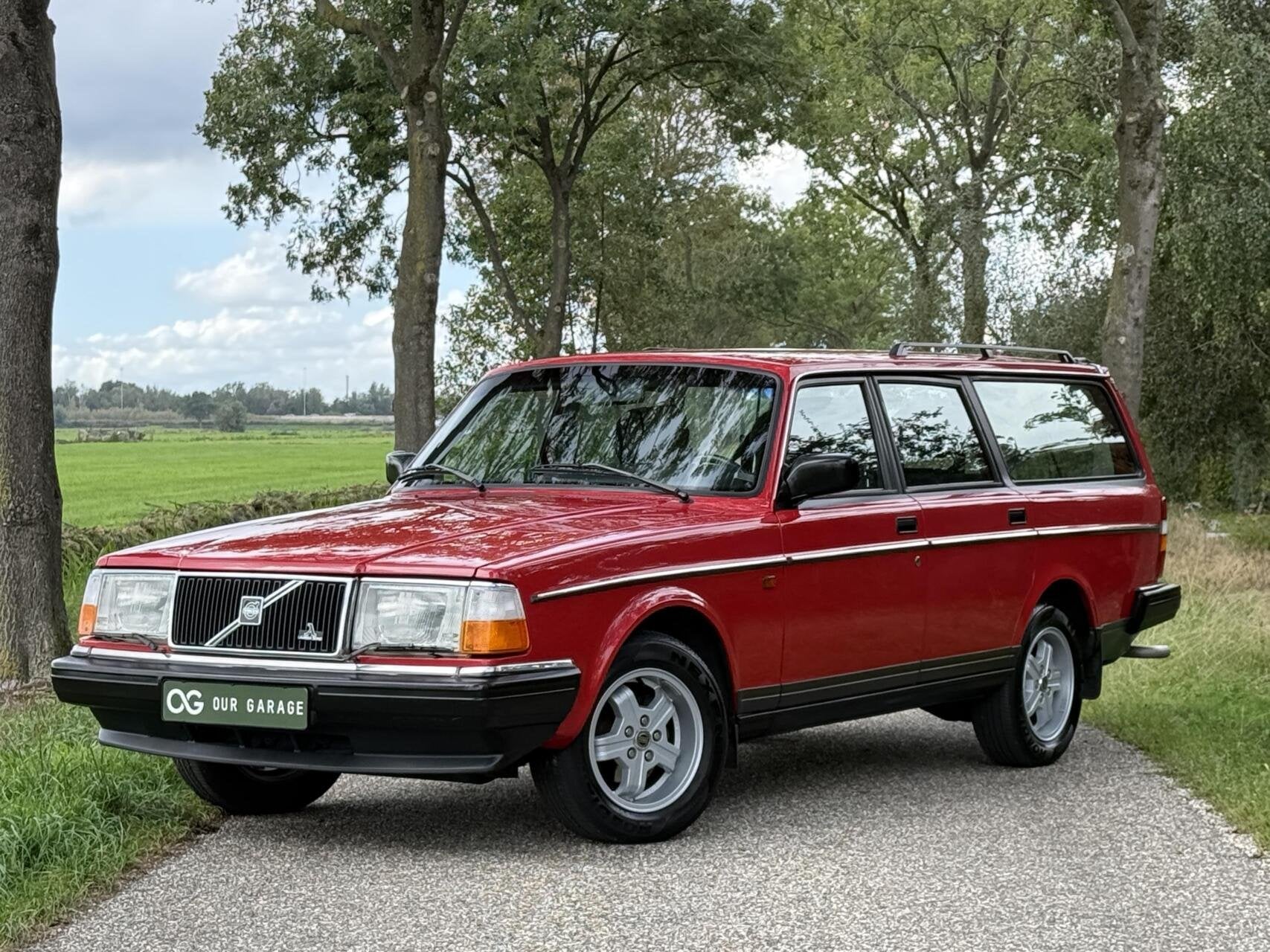 Volvo 240 2.3i GL|Automaat|Roestvrij|Unieke staat, Auto's, Automaat, Gebruikt, Bedrijf, Grijs