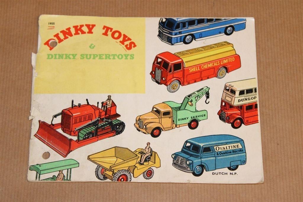 Oude catalogus - Dinky Toys & Dinky Supertoys - 1955, Ophalen of Verzenden