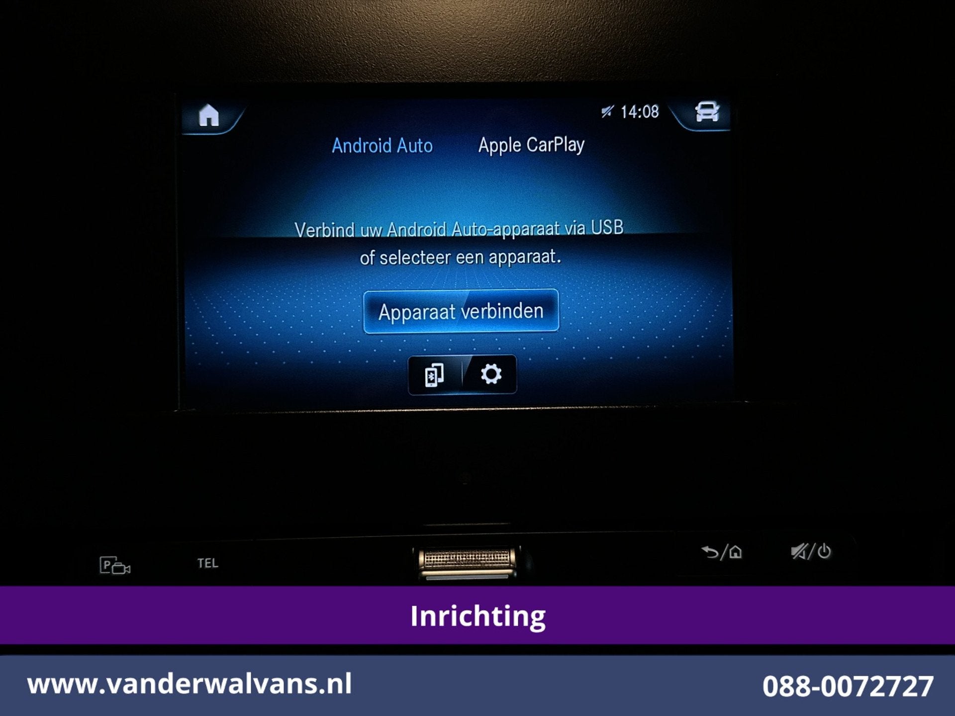 Mercedes-Benz Sprinter 316 CDI 164pk 3500kg Trekhaak L2H1 in, Dealer onderhouden, Gebruikt, 4 cilinders, 2077 kg