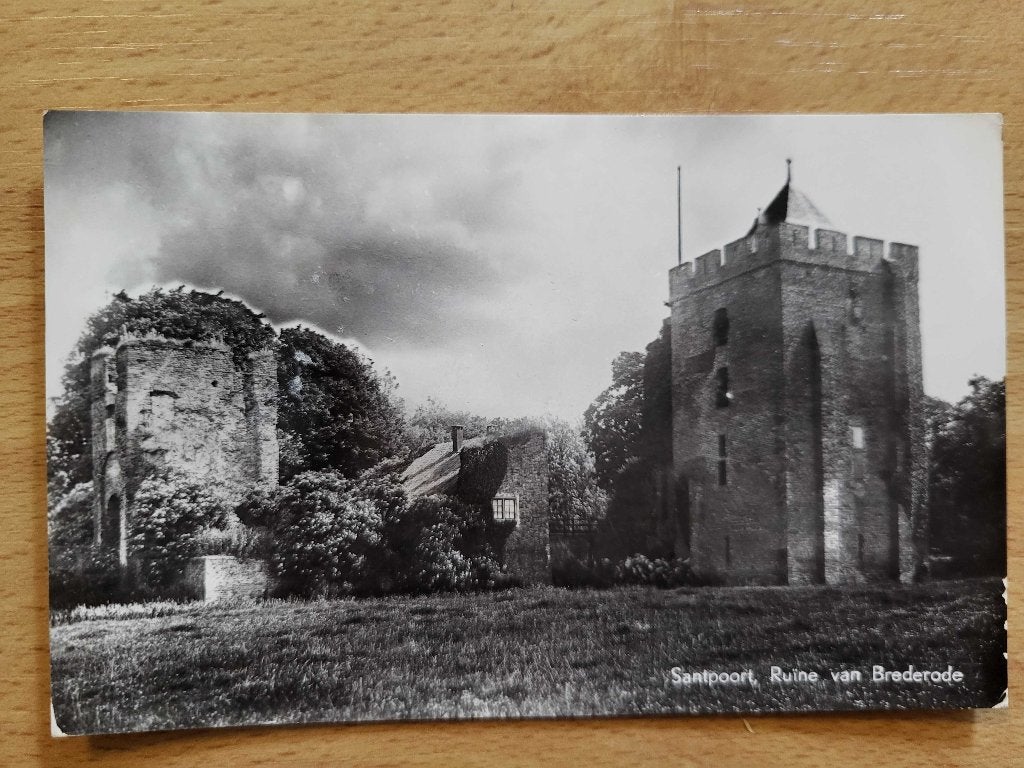 ansicht SANTPOORT brederode, Ophalen of Verzenden, Voor 1920, Noord-Holland